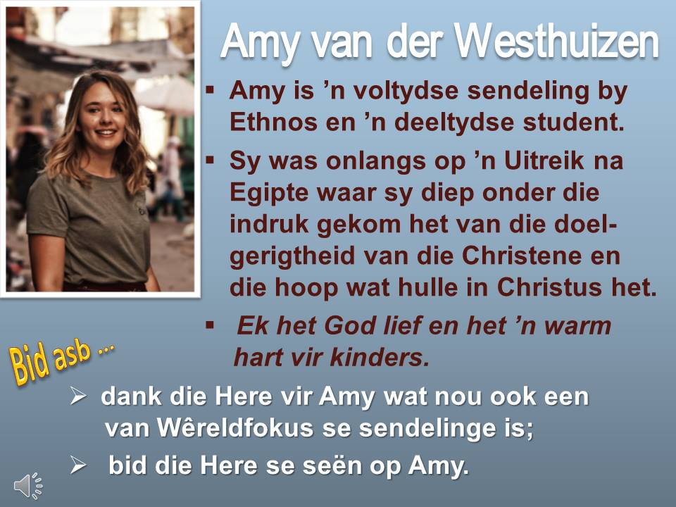 wereldfokus sendelinge